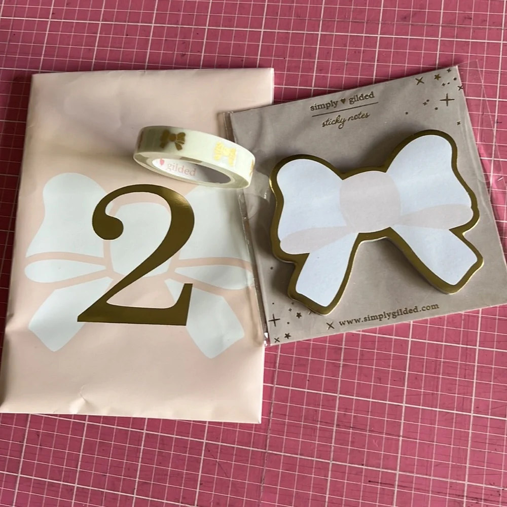 NEW  Simply Gilded partial Advent box day #2, 4, 6, 9, 10.